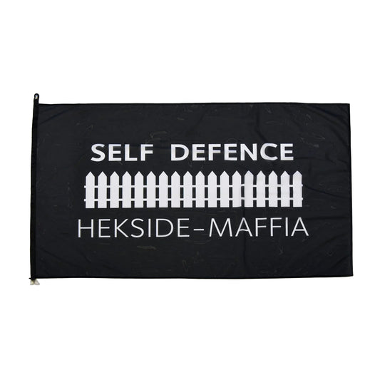 HEKSIDE MAFFIA - Self Defence vlag 150 x 100 cm